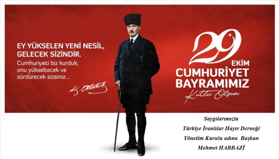 29 EKİM 2024 CUMHURİYET BAYRAMI