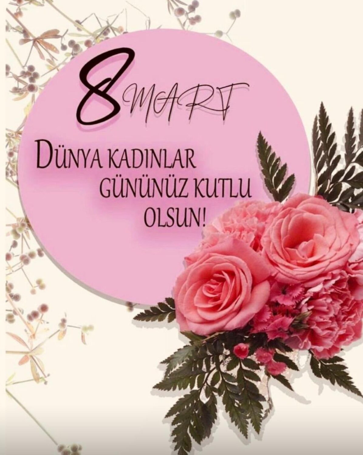 8 MART DÜNYA KADINLAR GÜNÜNÜZ KUTLU OLSUN